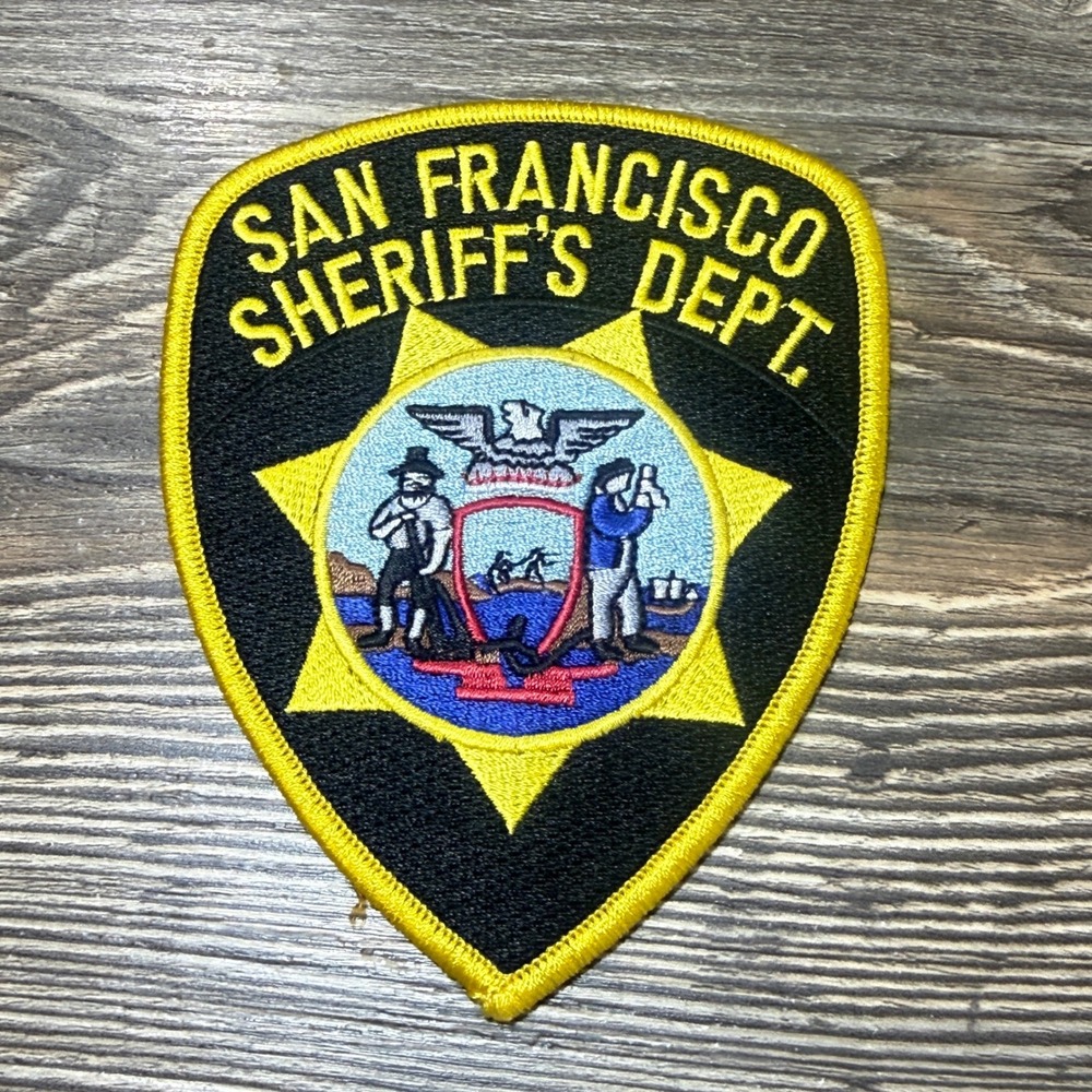 San Francisco Sheriff's Dept Patch Law‎ Enforcement SF California Uniform Badge